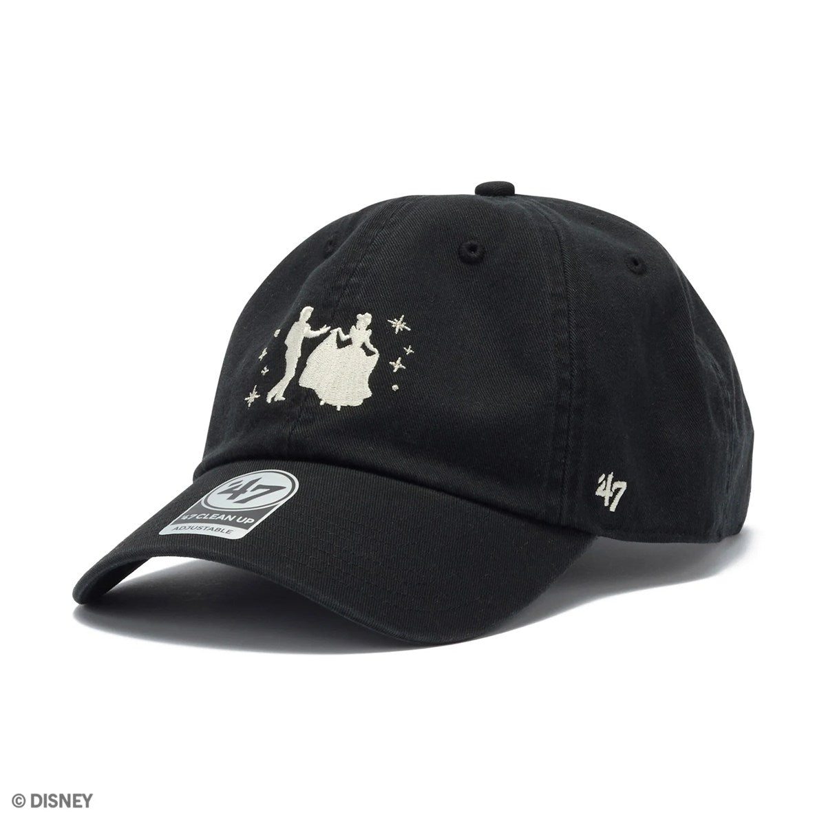’47 BRAND Disney - CLEAN UP Cinderella BLACK【14920476 47A-CLPDISCINSIL-CTGW-BLK】