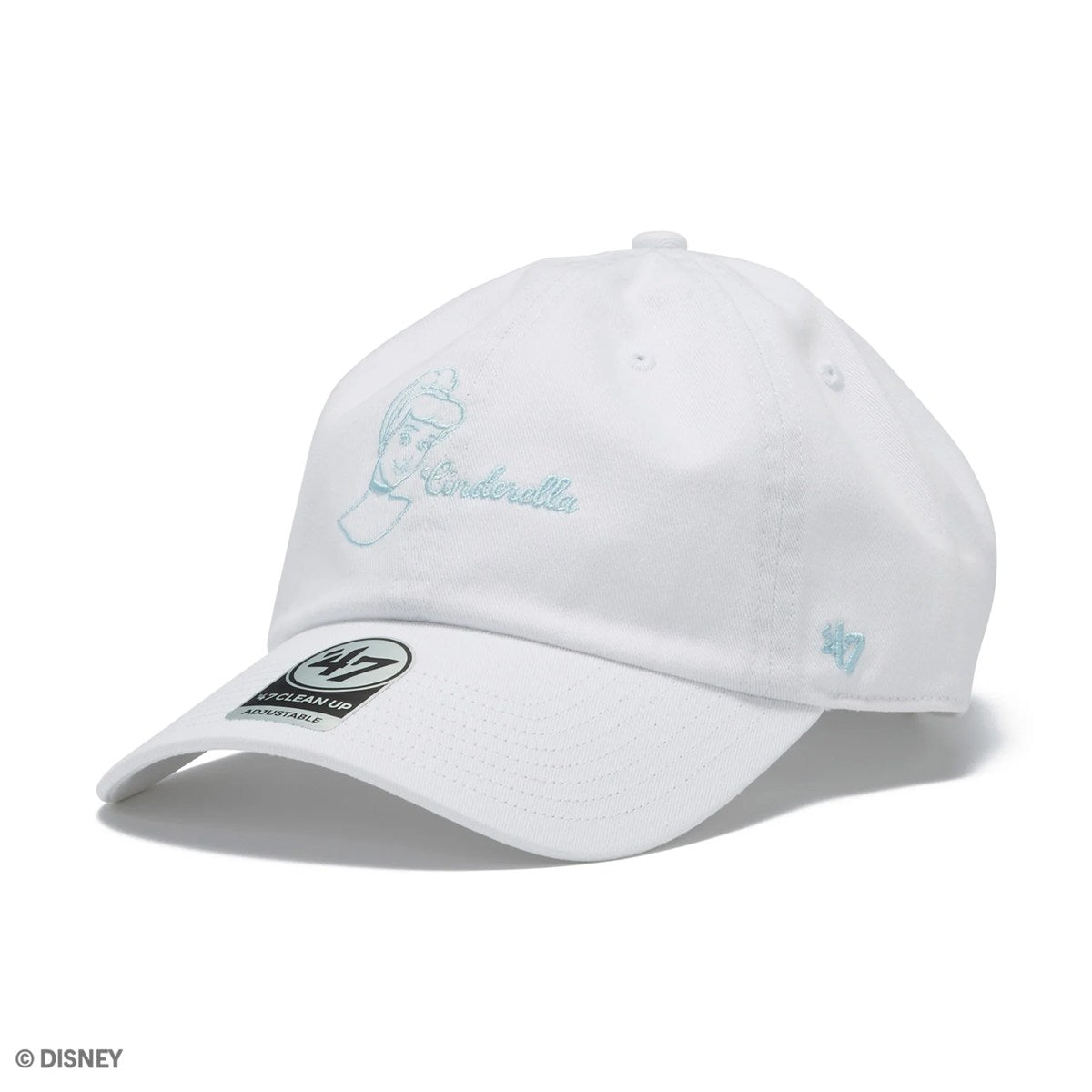 ’47 BRAND Disney - CLEAN UP Cinderella WHITE【14920477 47A-CLPDISCINFACOL-CTGW-WHI】