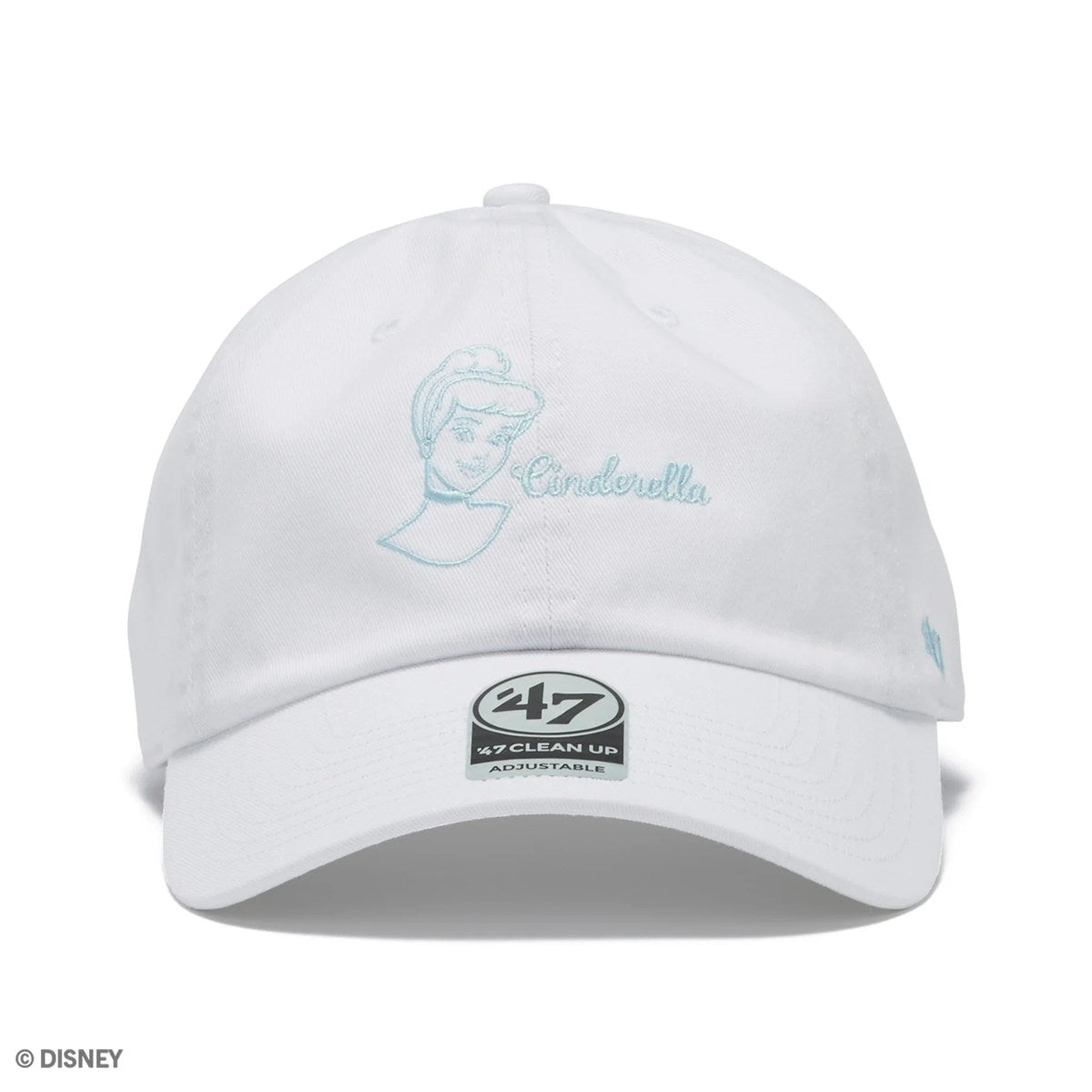 ’47 BRAND Disney - CLEAN UP Cinderella WHITE【14920477 47A-CLPDISCINFACOL-CTGW-WHI】