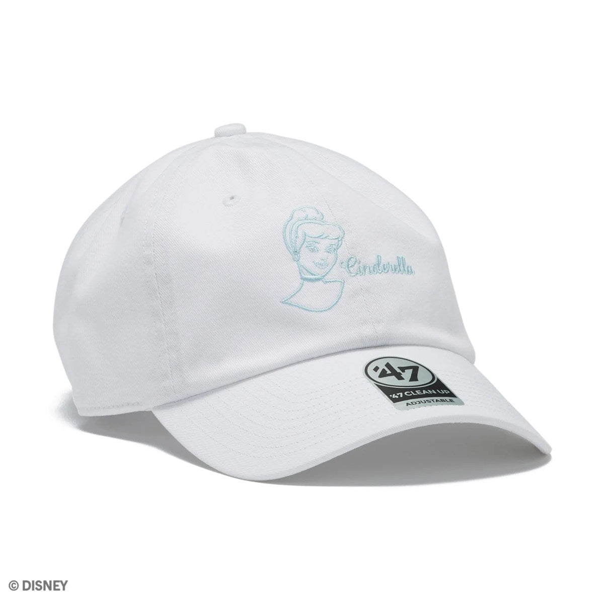 ’47 BRAND Disney - CLEAN UP Cinderella WHITE【14920477 47A-CLPDISCINFACOL-CTGW-WHI】