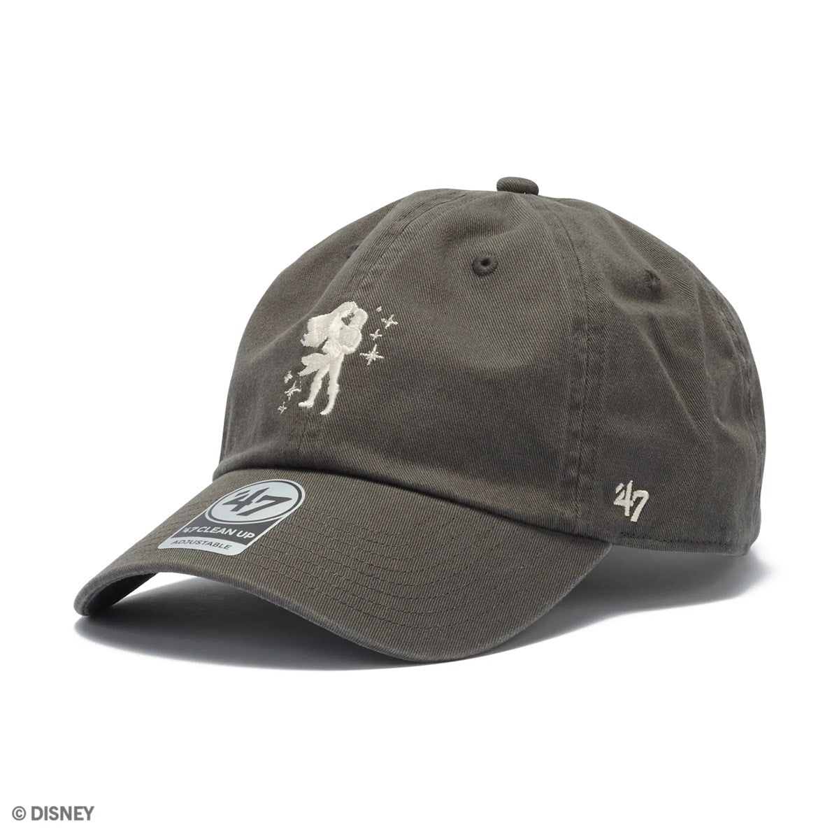 ’47 BRAND Disney - CLEAN UP Ariel CHARCOAL【14920480 47A-CLPDISARISIL-CTGW-CHA】