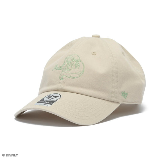 ’47 BRAND Disney - CLEAN UP Ariel BEIGE【14920481 47A-CLPDISARIFACOL-CTGW-BON】