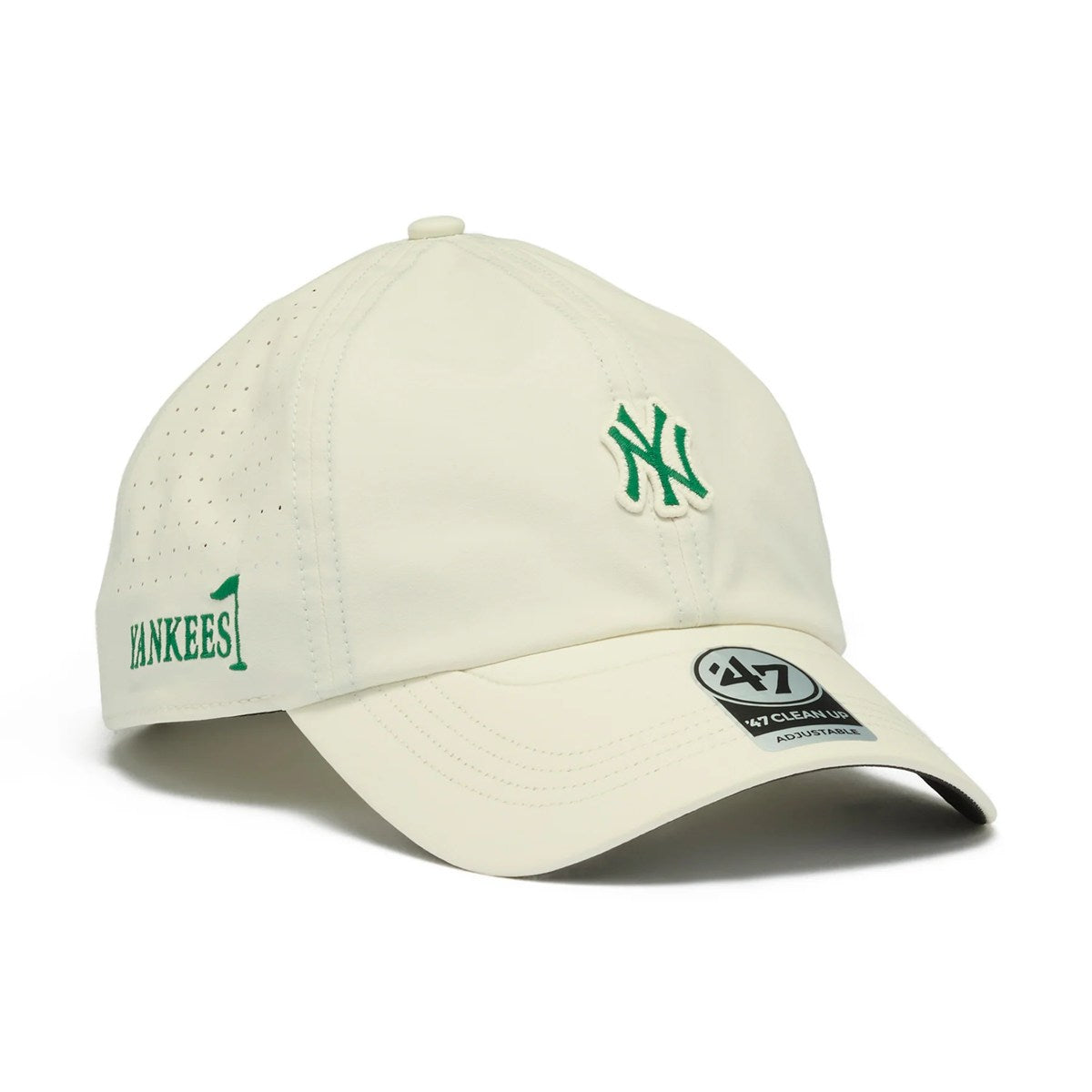 ’47 BRAND New York Yankees - CLEAN UP brrr Pro ELEVATED GREENS CHALK【14920485 47A-CLPBRPR-B-ELETC17YEQ-F9】