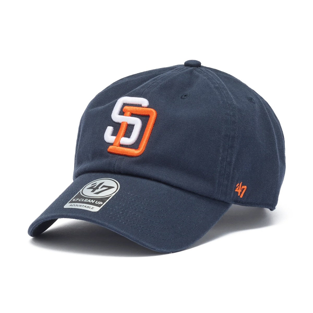 ’47 BRAND San Diego Padres - CLEAN UP COOPERSTOWN NAVY【14920498 47A-CLP-BCPTN-RGW21GWSNL-NY91】