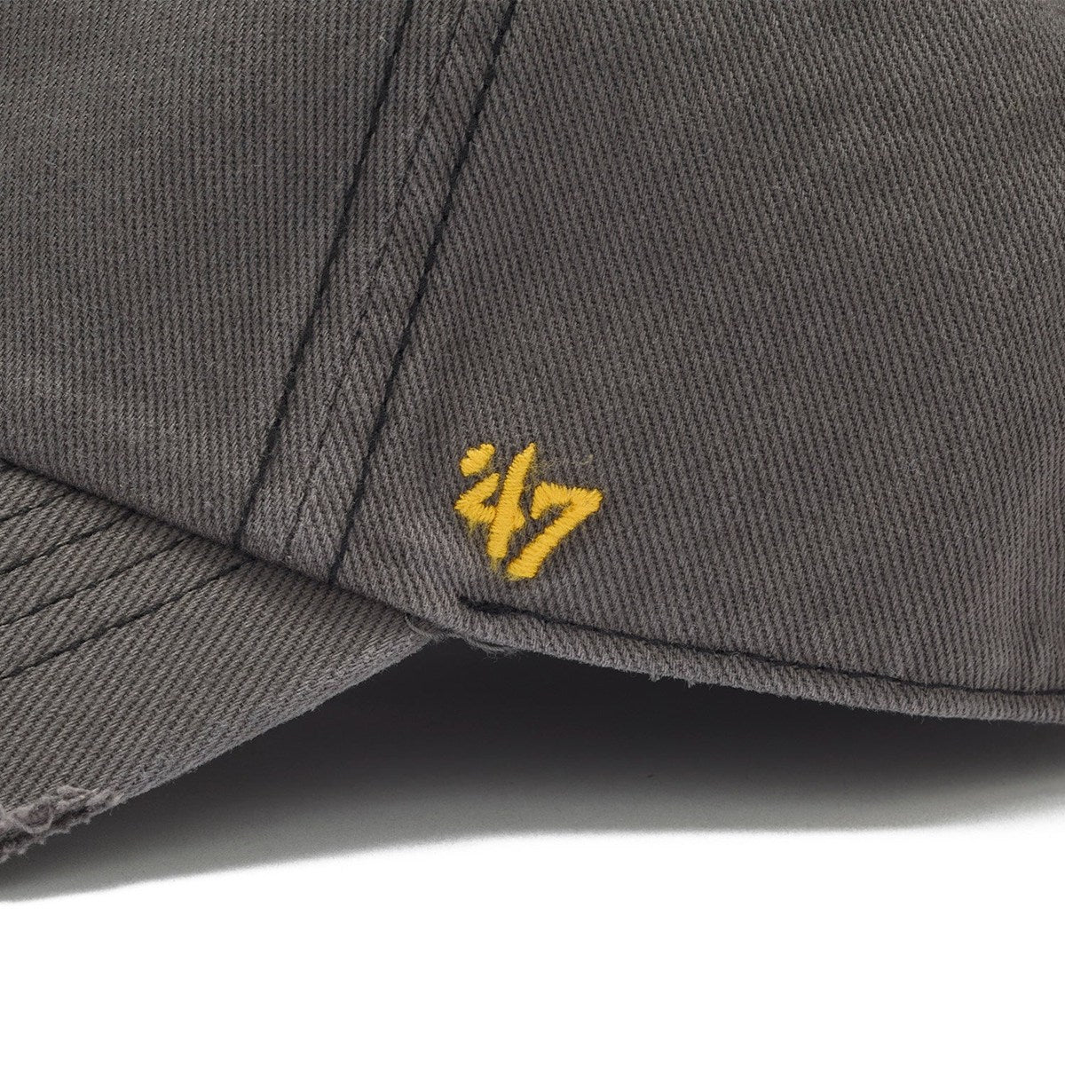 ’47 BRAND Pittsburgh Pirates - CLEAN UP WELL-WORN CHARCOAL【14920507 47A-CLP-B-WTHRD20HTS-T4】