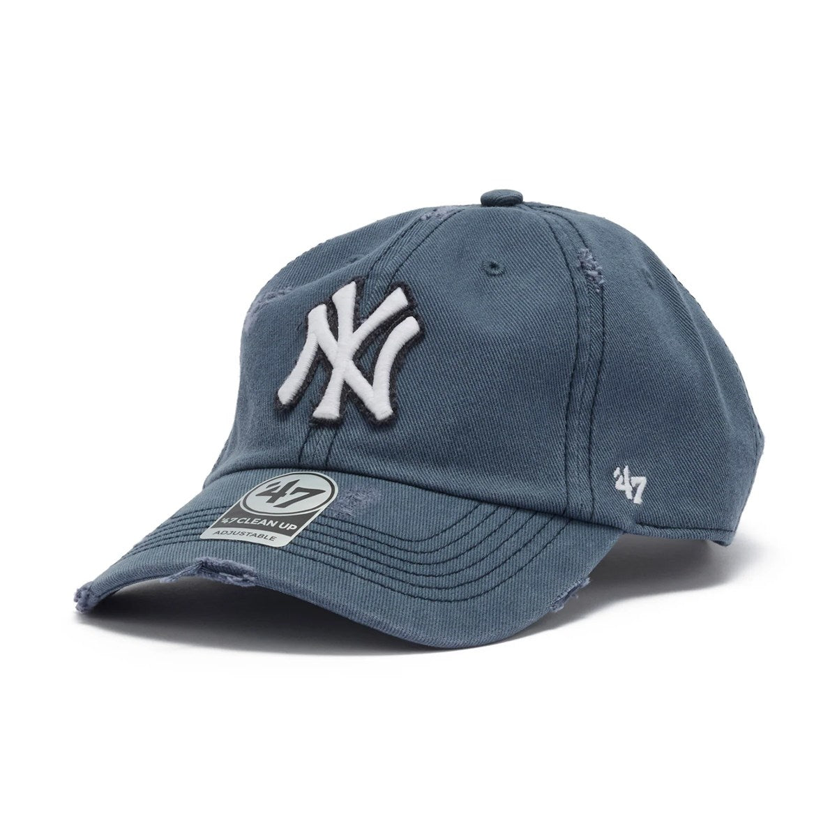 ’47 BRAND New York Yankees - CLEAN UP WELL-WORN RUSTED NAVY【14920508 47A-CLP-B-WTHRD17HTS-T5A】