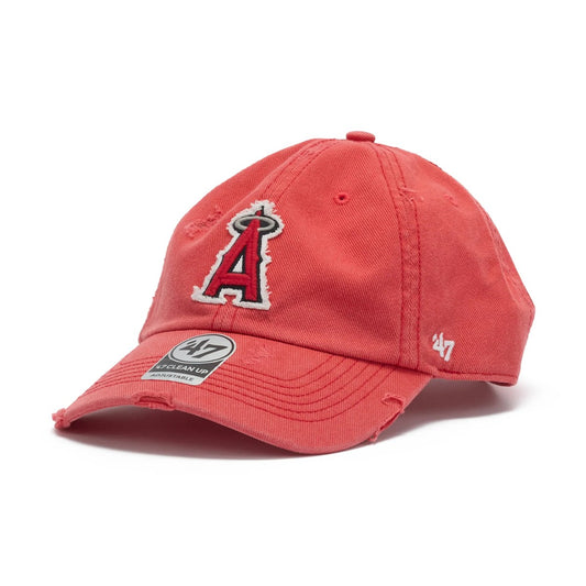 ’47 BRAND Los Angeles Angels - CLEAN UP WELL-WORN LIGHT  HABANERO RED【14920511 47A-CLP-B-WTHRD04HTS-T6】