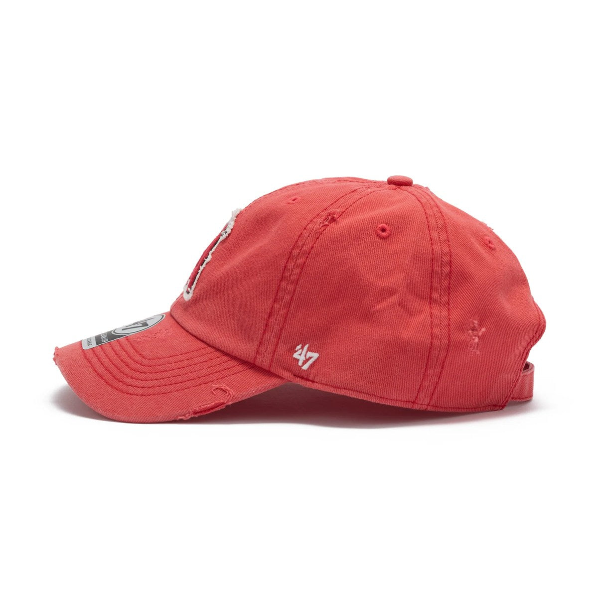 ’47 BRAND Los Angeles Angels - CLEAN UP WELL-WORN LIGHT  HABANERO RED【14920511 47A-CLP-B-WTHRD04HTS-T6】