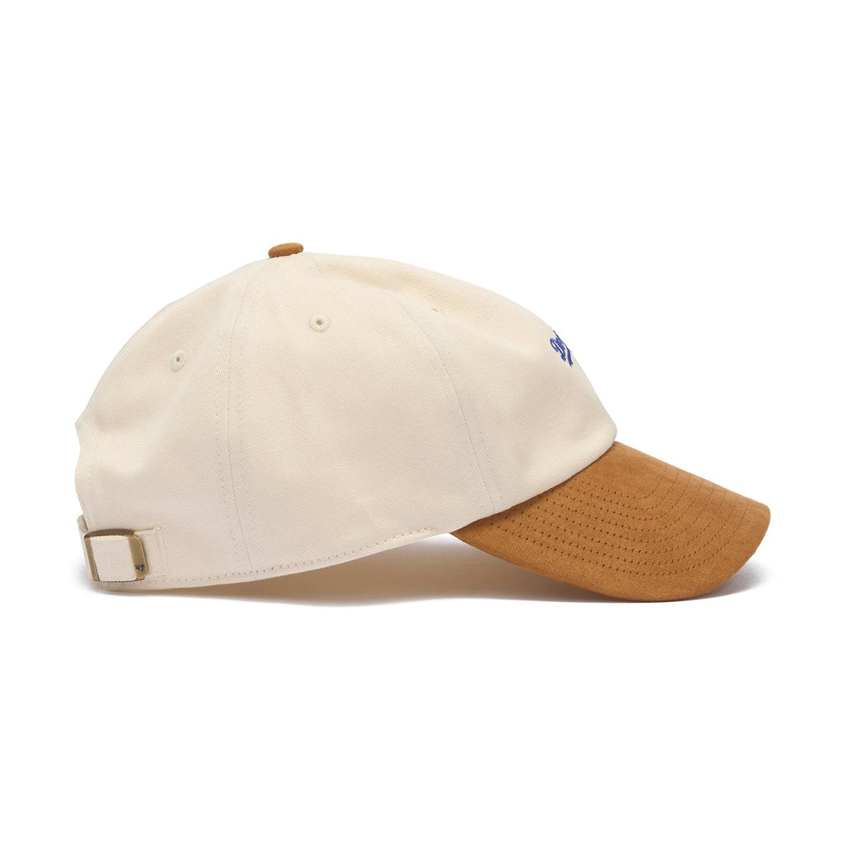 ’47 BRAND Los Angeles Dodgers - BASE RUNNER | MINI SCRIPT SUEDE NATURAL【14920521 47A-CLP-B-MNISD12CNS-NT】