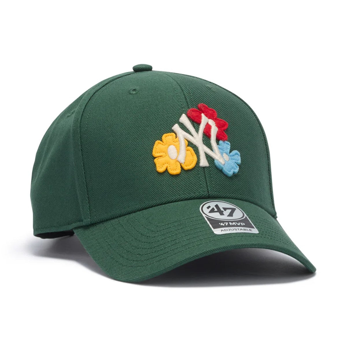 ’47 BRAND New York Yankees - MVP FLORA DARK GREEN【14920535 47A-MVP-B-GLRYM17HTS-DG】