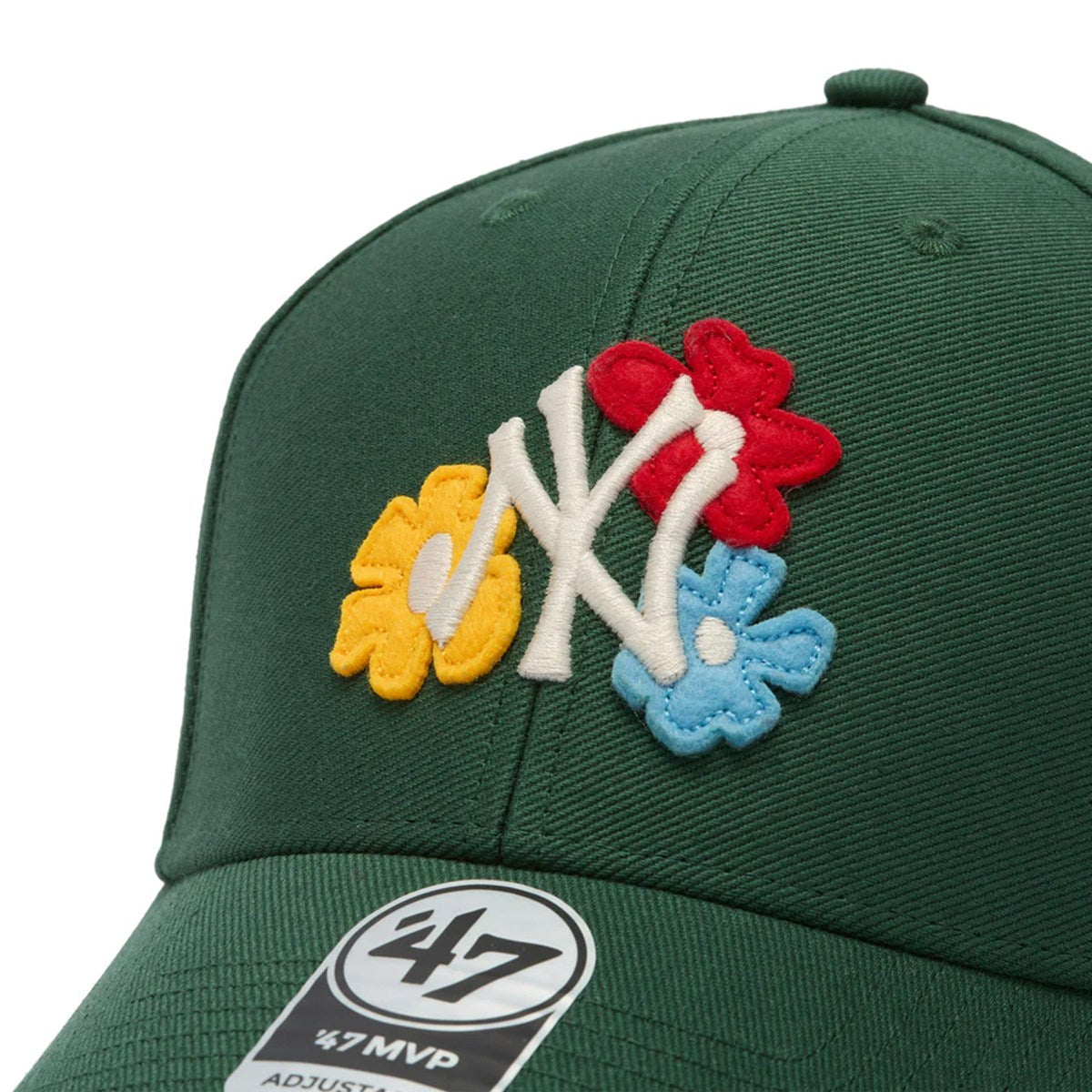’47 BRAND New York Yankees - MVP FLORA DARK GREEN【14920535 47A-MVP-B-GLRYM17HTS-DG】