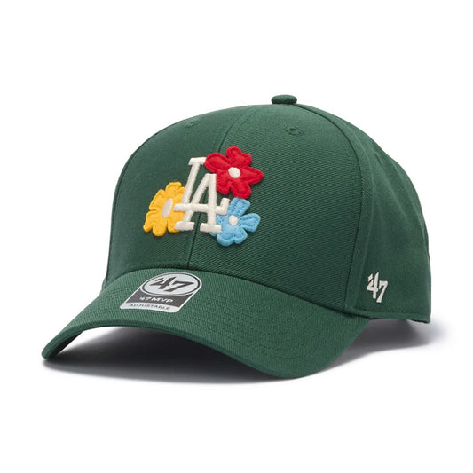 ’47 BRAND Los Angeles Dodgers - MVP FLORA DARK GREEN 【14920536 47A-MVP-B-GLRYM12HTS-DG】