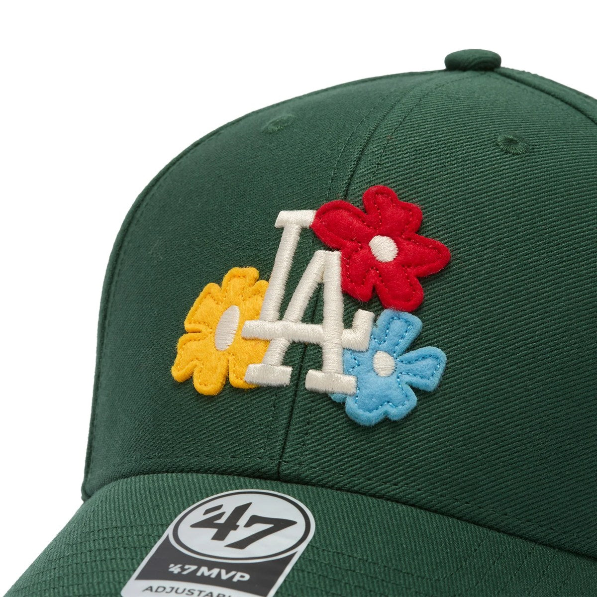 ’47 BRAND Los Angeles Dodgers - MVP FLORA DARK GREEN 【14920536 47A-MVP-B-GLRYM12HTS-DG】