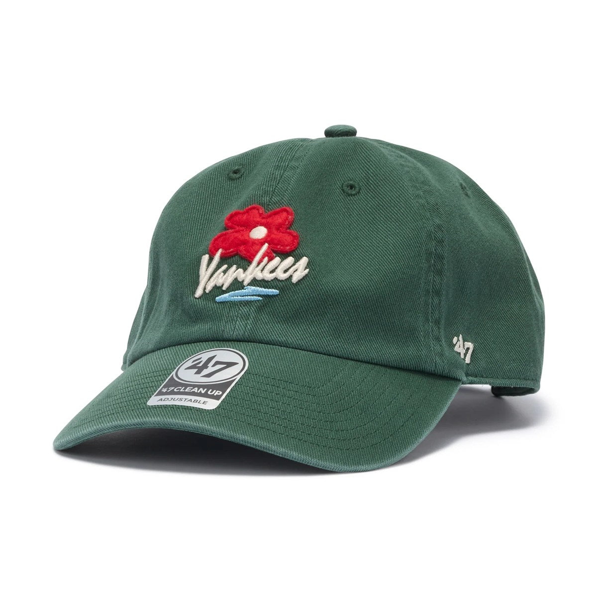 ’47 BRAND New York Yankees - CLEAN UP FLORA DARK GREEN【14920537 47A-CLP-B-GLRYC17HTS-DG】
