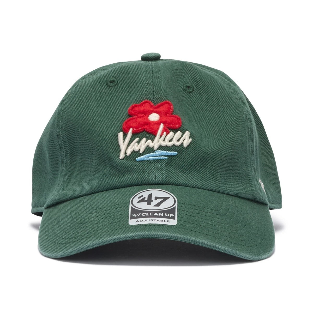 ’47 BRAND New York Yankees - CLEAN UP FLORA DARK GREEN【14920537 47A-CLP-B-GLRYC17HTS-DG】