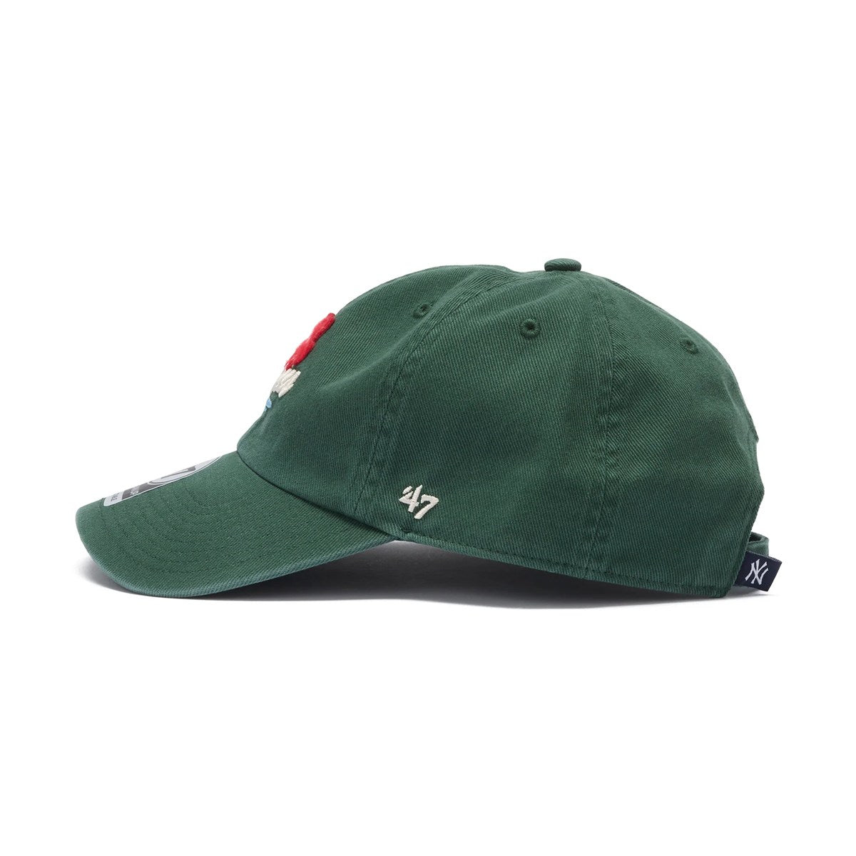 ’47 BRAND New York Yankees - CLEAN UP FLORA DARK GREEN【14920537 47A-CLP-B-GLRYC17HTS-DG】