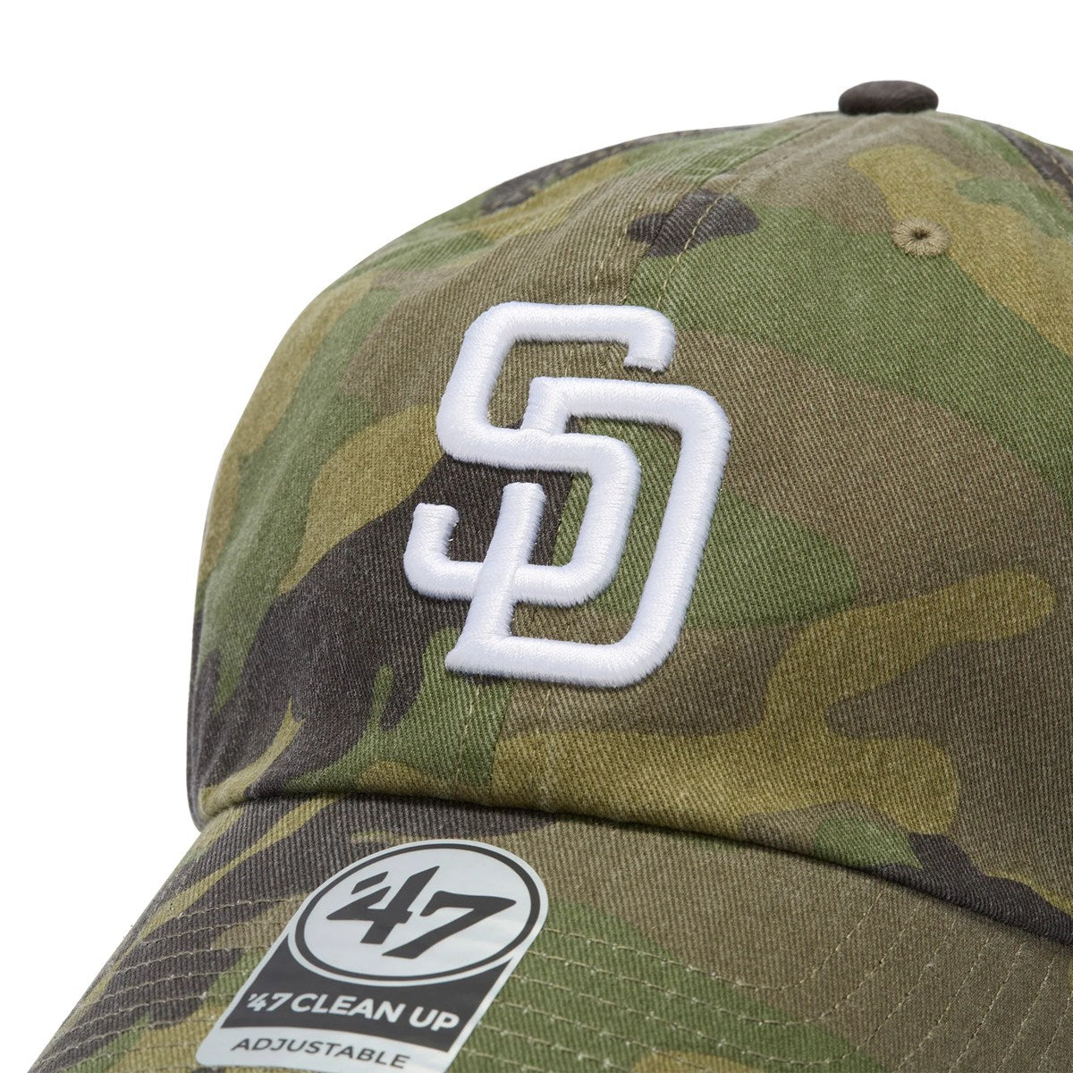’47 BRAND - San Diego Padres CLEAN UP NLB WOODLAND CAMO【14920551 47A-CLP-B-CARGW21GWS-CMC】