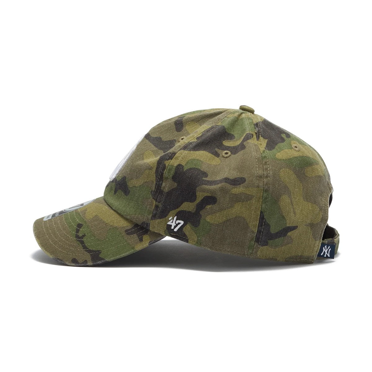 ’47 BRAND - New York Yankees CLEAN UP MLB WOODLAND CAMO【14920552 47A-CLP-B-CARGW17GWS-CMB】