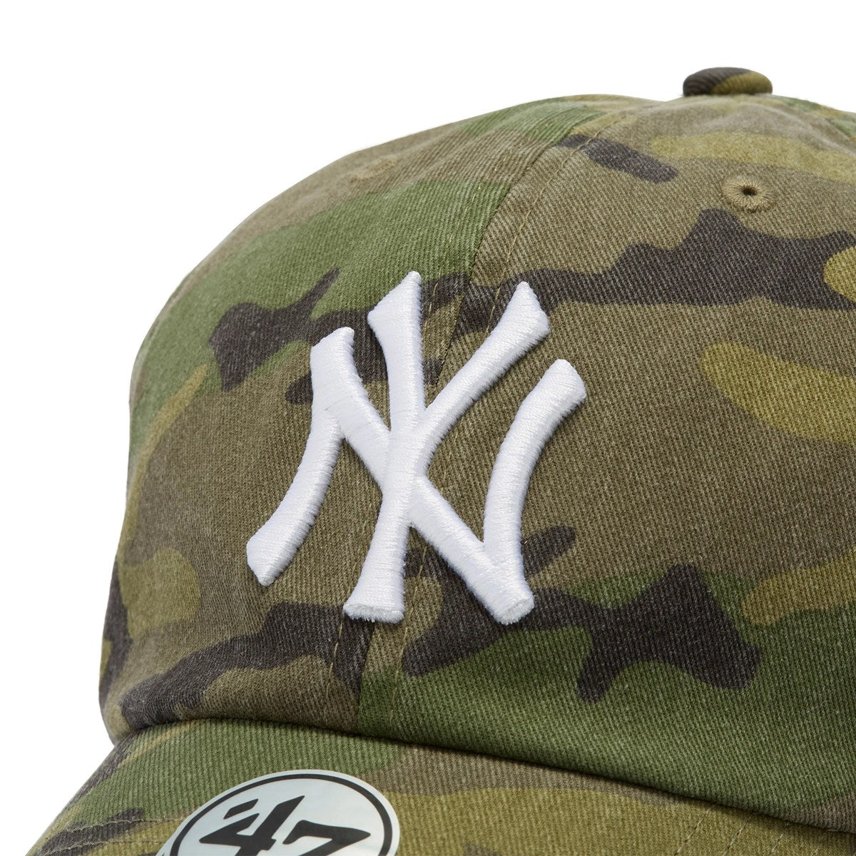 ’47 BRAND - New York Yankees CLEAN UP MLB WOODLAND CAMO【14920552 47A-CLP-B-CARGW17GWS-CMB】