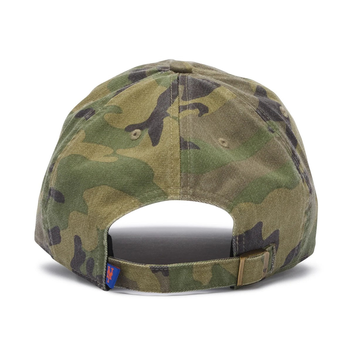 ’47 BRAND - New York Mets CLEAN UP MLB WOODLAND CAMO【14920553 47A-CLP-B-CARGW16GWS-CMA】