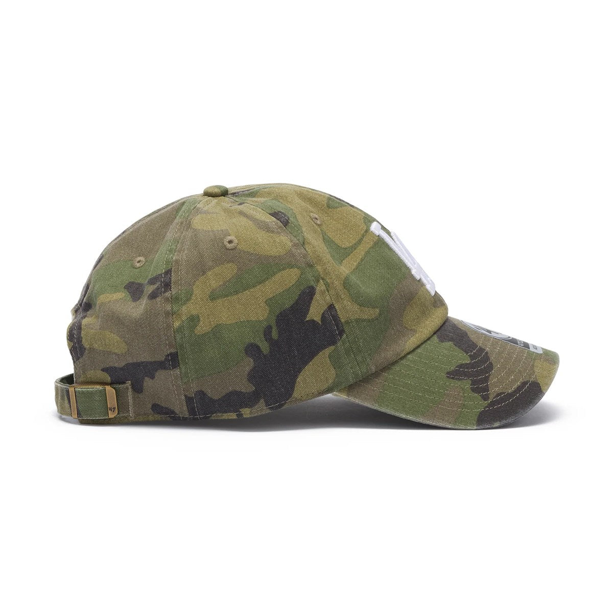 ’47 BRAND - Los Angeles Dodgers CLEAN UP MLB WOODLAND CAMO【14920554 47A-CLP-B-CARGW12GWS-CMA】