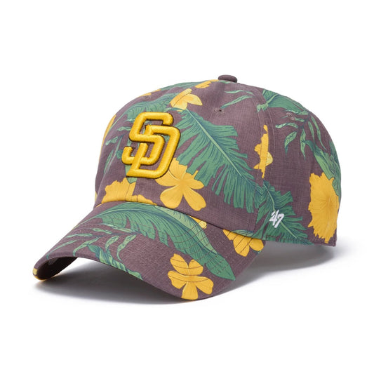 ’47 BRAND San Diego Padres - CLEAN UP BEACH SIDE BROWN【14920567 47A-CLP-B-BAHAM21LPS-BW】
