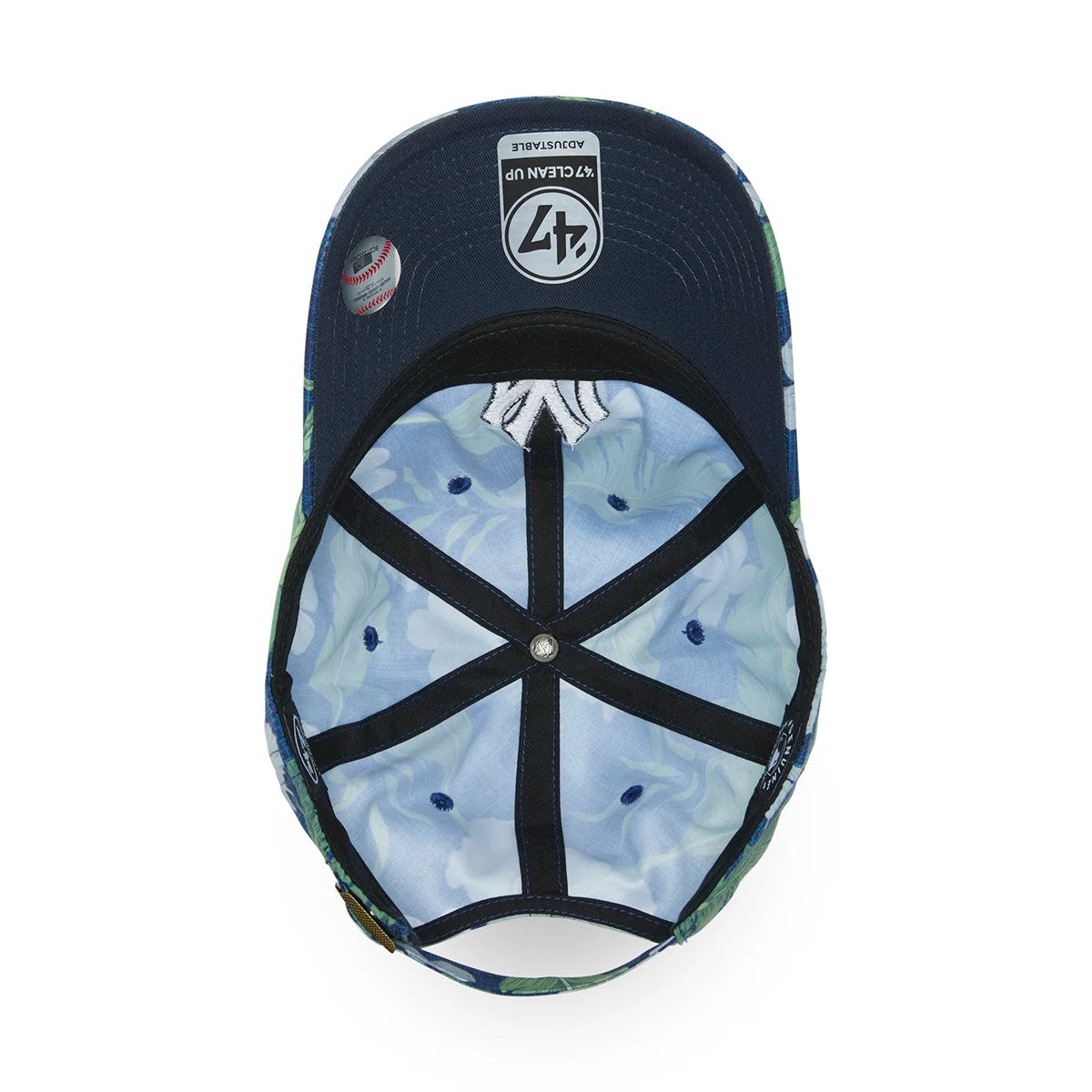 ’47 BRAND New York Yankees - CLEAN UP BEACH SIDE NAVY【14920568 47A-CLP-B-BAHAM17LPS-NY】