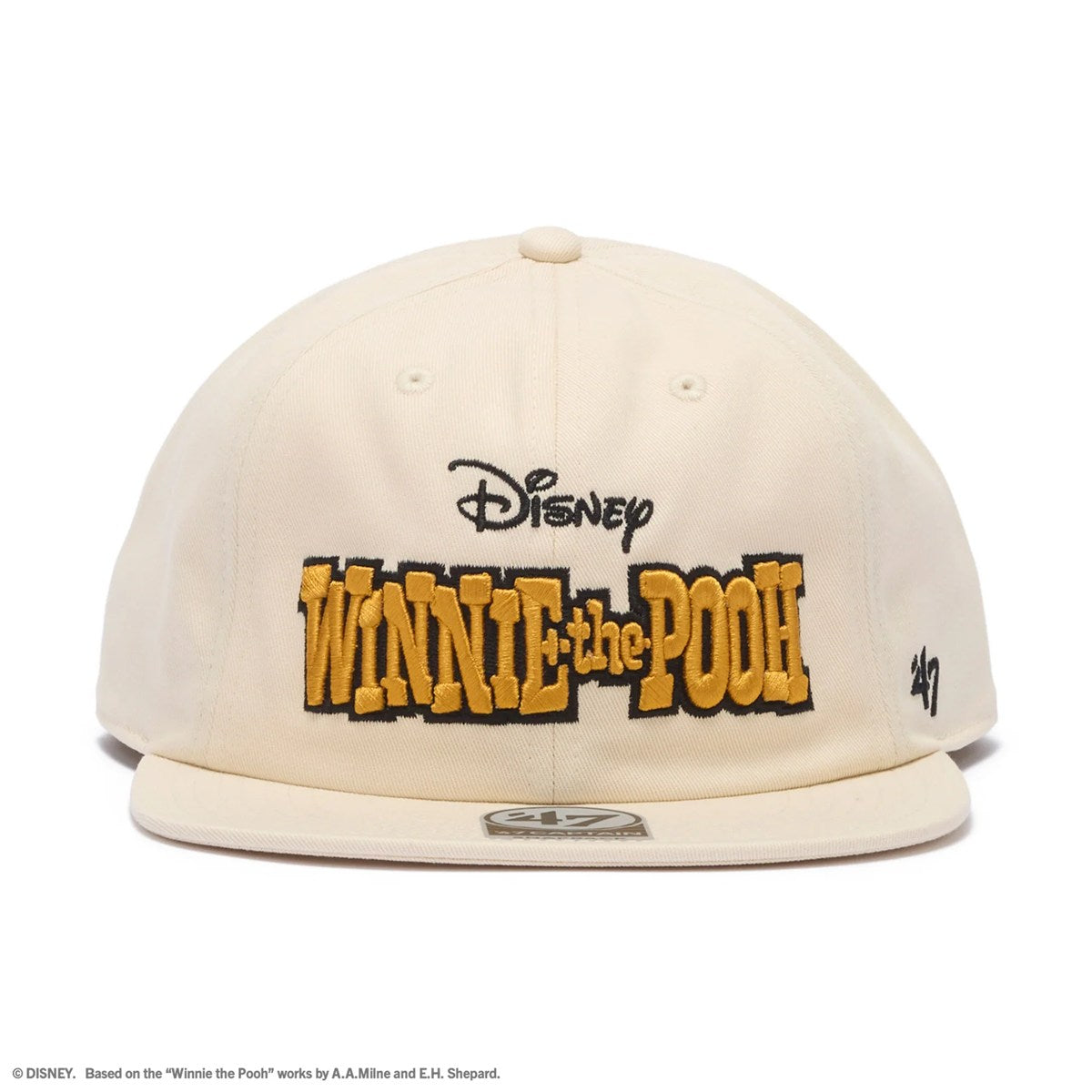 ’47 BRAND Disney - CAPTAIN RL Winnie-the-Pooh NATURAL【14920573 47A-CAPRLDISPOOTIT-CTGW-NAT】