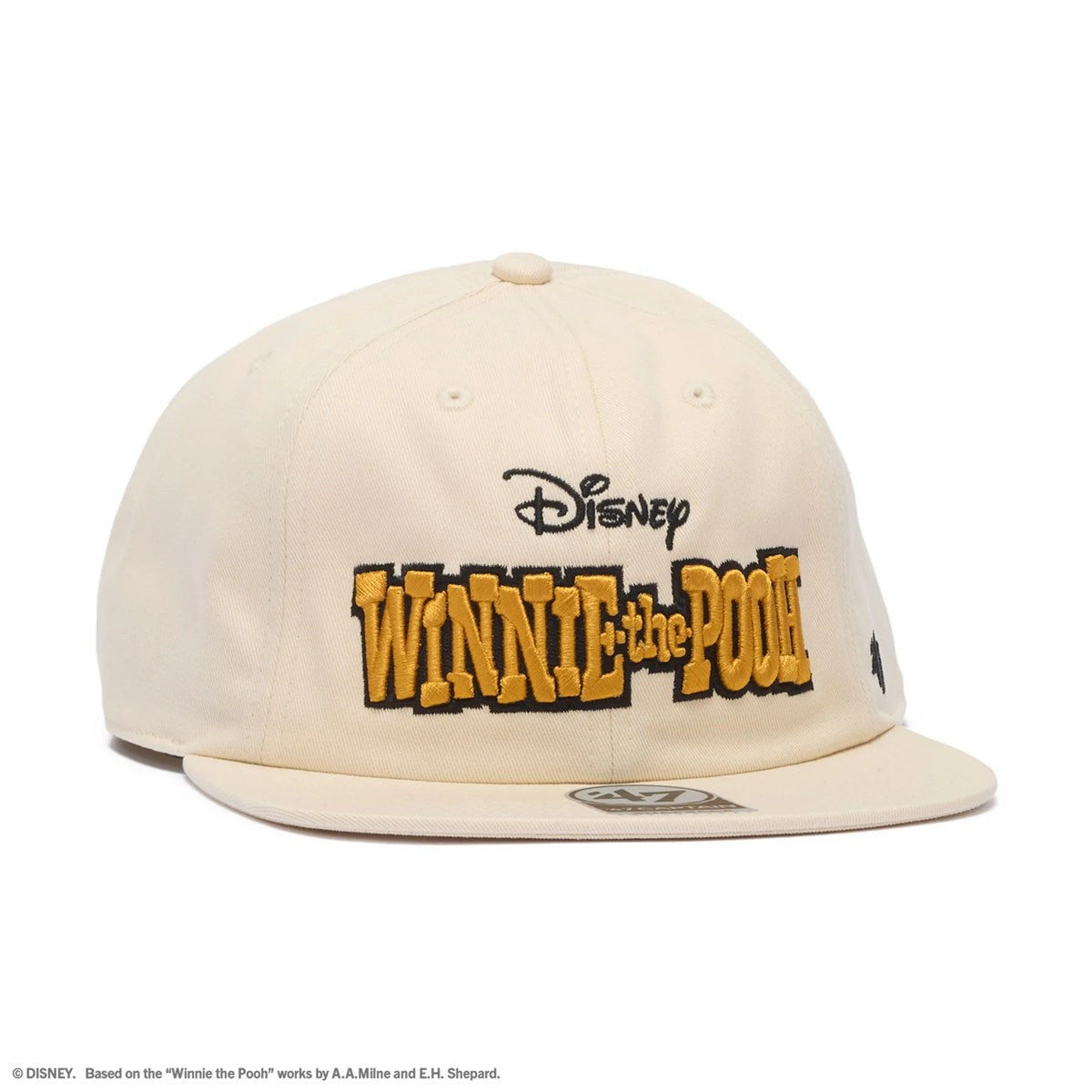 ’47 BRAND Disney - CAPTAIN RL Winnie-the-Pooh NATURAL【14920573 47A-CAPRLDISPOOTIT-CTGW-NAT】