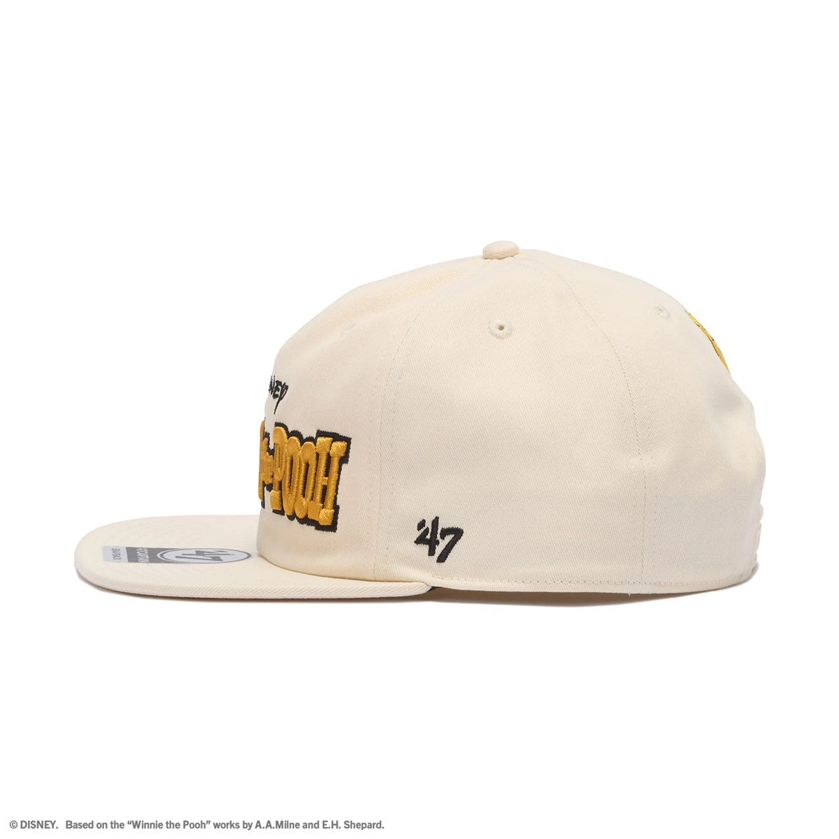 ’47 BRAND Disney - CAPTAIN RL Winnie-the-Pooh NATURAL【14920573 47A-CAPRLDISPOOTIT-CTGW-NAT】