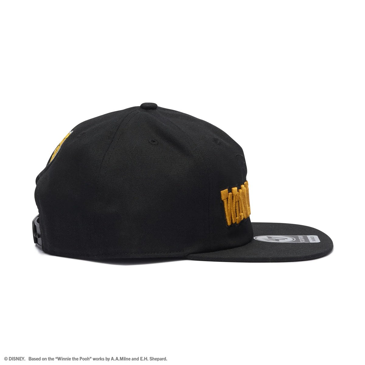 ’47 BRAND Disney - CAPTAIN RL  Winnie-the-Pooh BLACK【14920575 47A-CAPRLDISPOOTIT-CTGW-BLK】