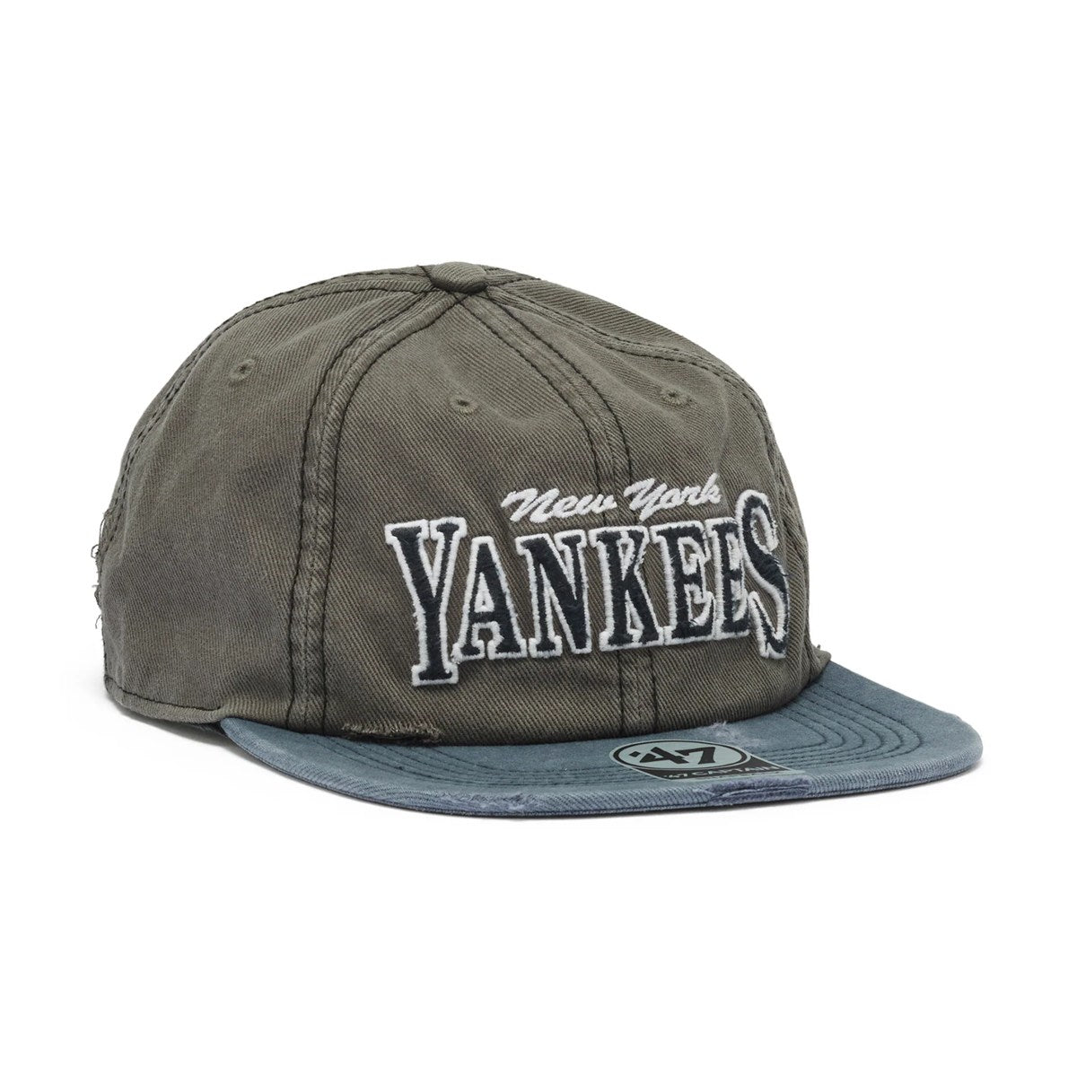 ’47 BRAND New York Yankees - CAPTAIN RL WELL-WORN CHARCOAL 【14920586 47A-CAPRL-B-CRGED17HTP-T4】