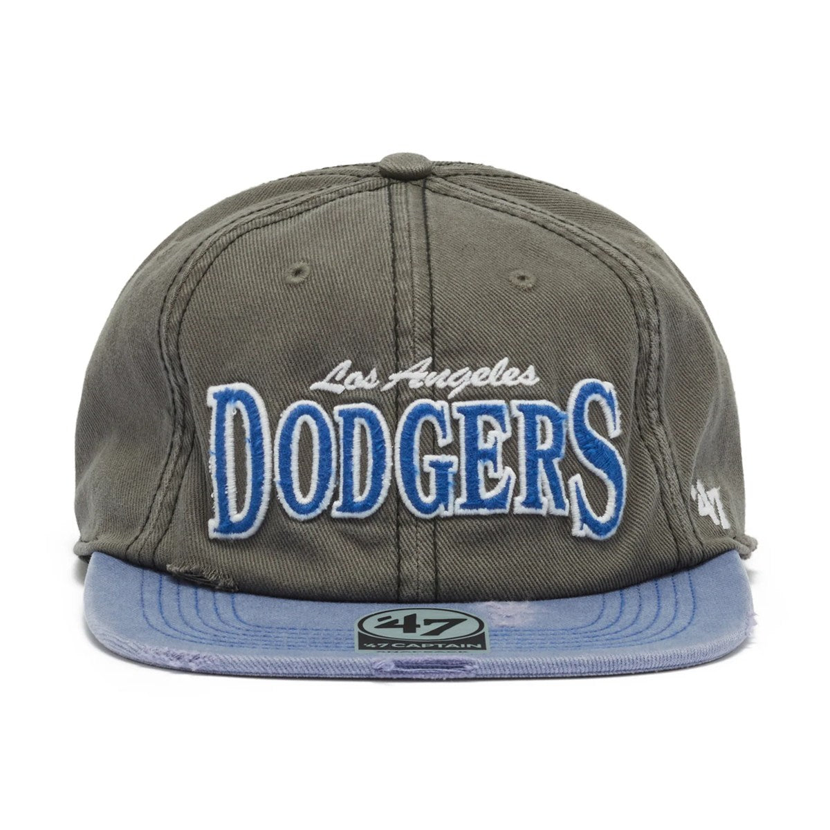 ’47 BRAND Los Angeles Dodgers - CAPTAIN RL WELL-WORN CHARCOAL【14920588 47A-CAPRL-B-CRGED12HTP-T4】