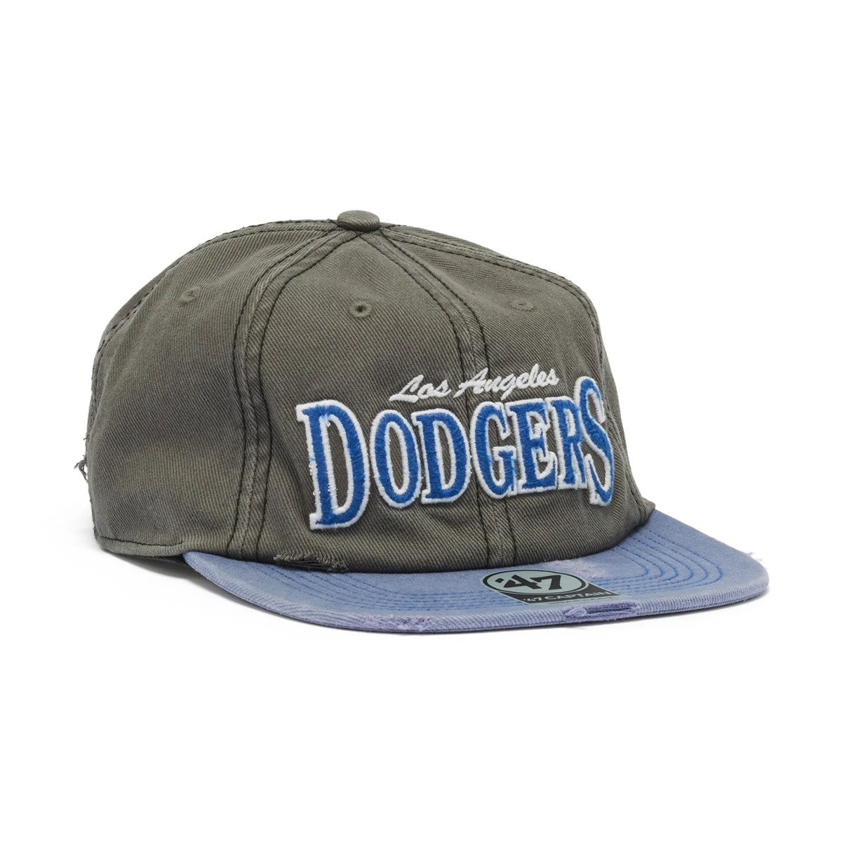 ’47 BRAND Los Angeles Dodgers - CAPTAIN RL WELL-WORN CHARCOAL【14920588 47A-CAPRL-B-CRGED12HTP-T4】