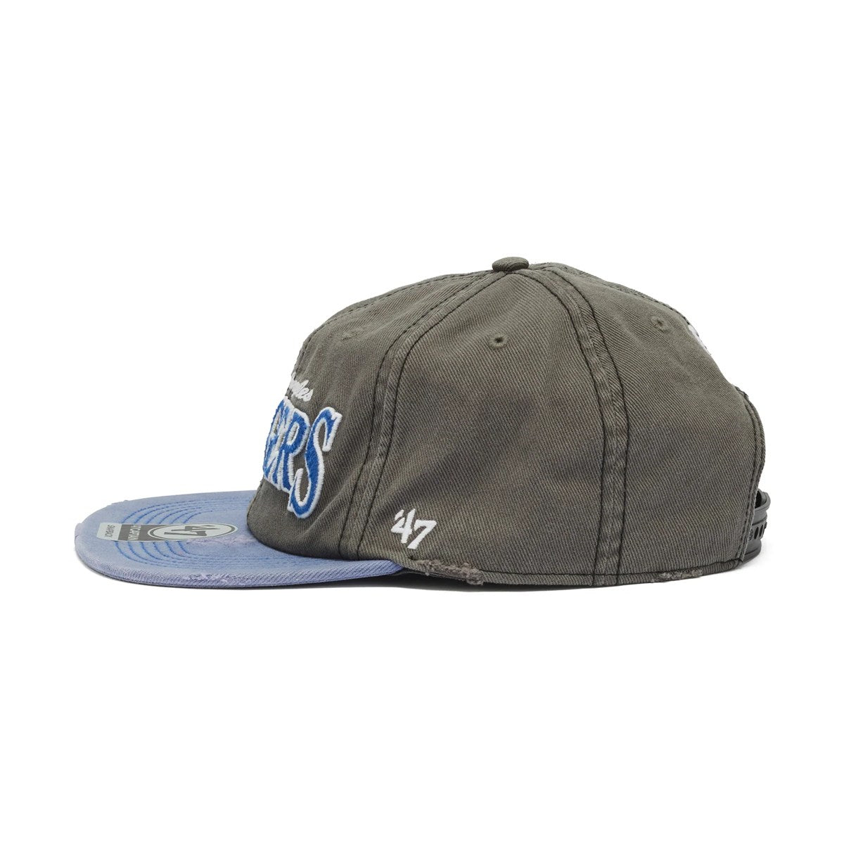 ’47 BRAND Los Angeles Dodgers - CAPTAIN RL WELL-WORN CHARCOAL【14920588 47A-CAPRL-B-CRGED12HTP-T4】