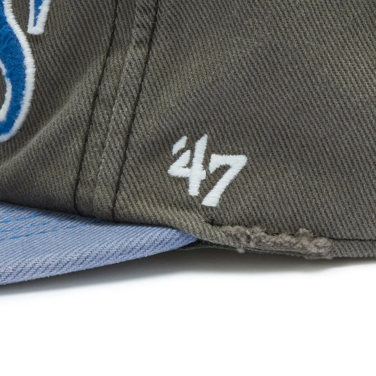 ’47 BRAND Los Angeles Dodgers - CAPTAIN RL WELL-WORN CHARCOAL【14920588 47A-CAPRL-B-CRGED12HTP-T4】