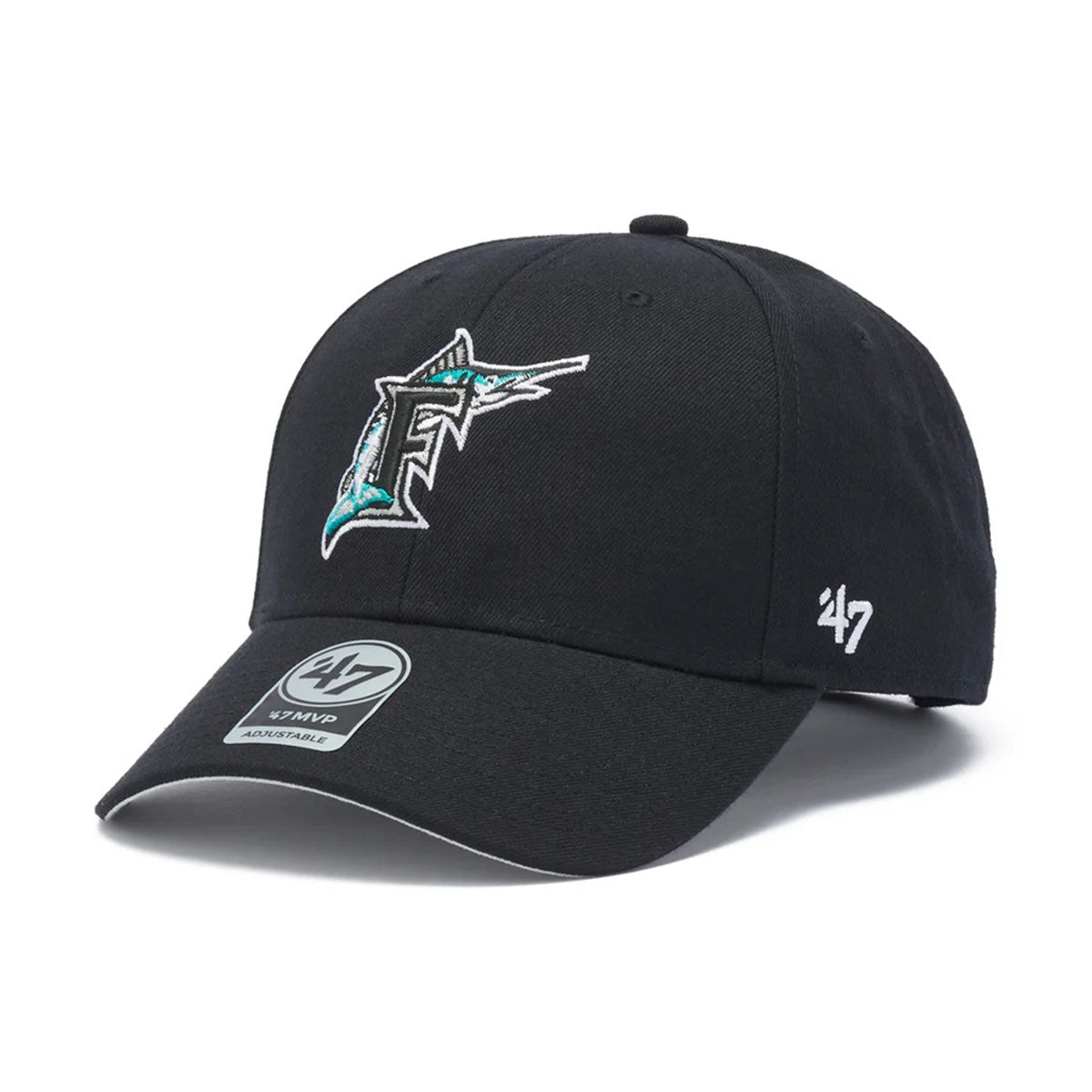 ’47 BRAND Tampa Bay Rays - MVP BLACK【14920594 47A-BCPTN-MVP28WBV-BKA93】