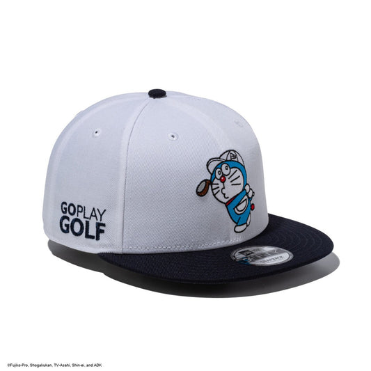 NEW ERA DORAEMON - 9FIFTY GO PLAY GOLF WHITE/NAVY【14935396】