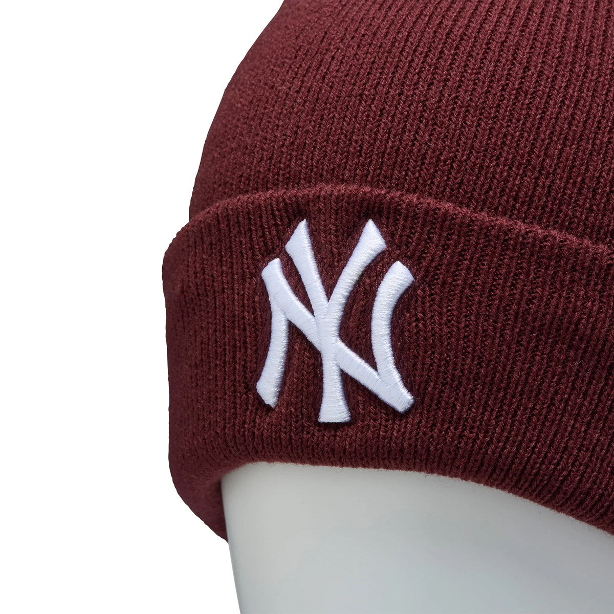 ’47 BRAND New York Yankees - RAISED CUFF KNIT DARK MARON【14936728 47A-CFKN-B-RKN17ACE-KMA】