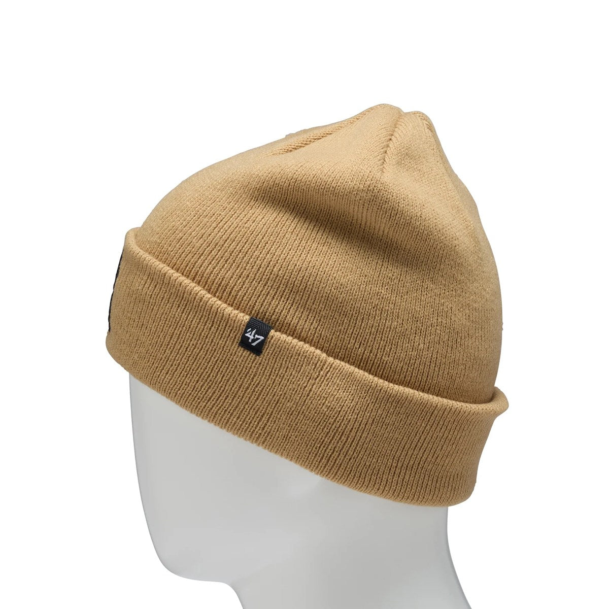 ’47 BRAND New York Yankees - RAISED CUFF KNIT KHAKI【14936729 47A-CFKN-B-RKN17ACE-KH】