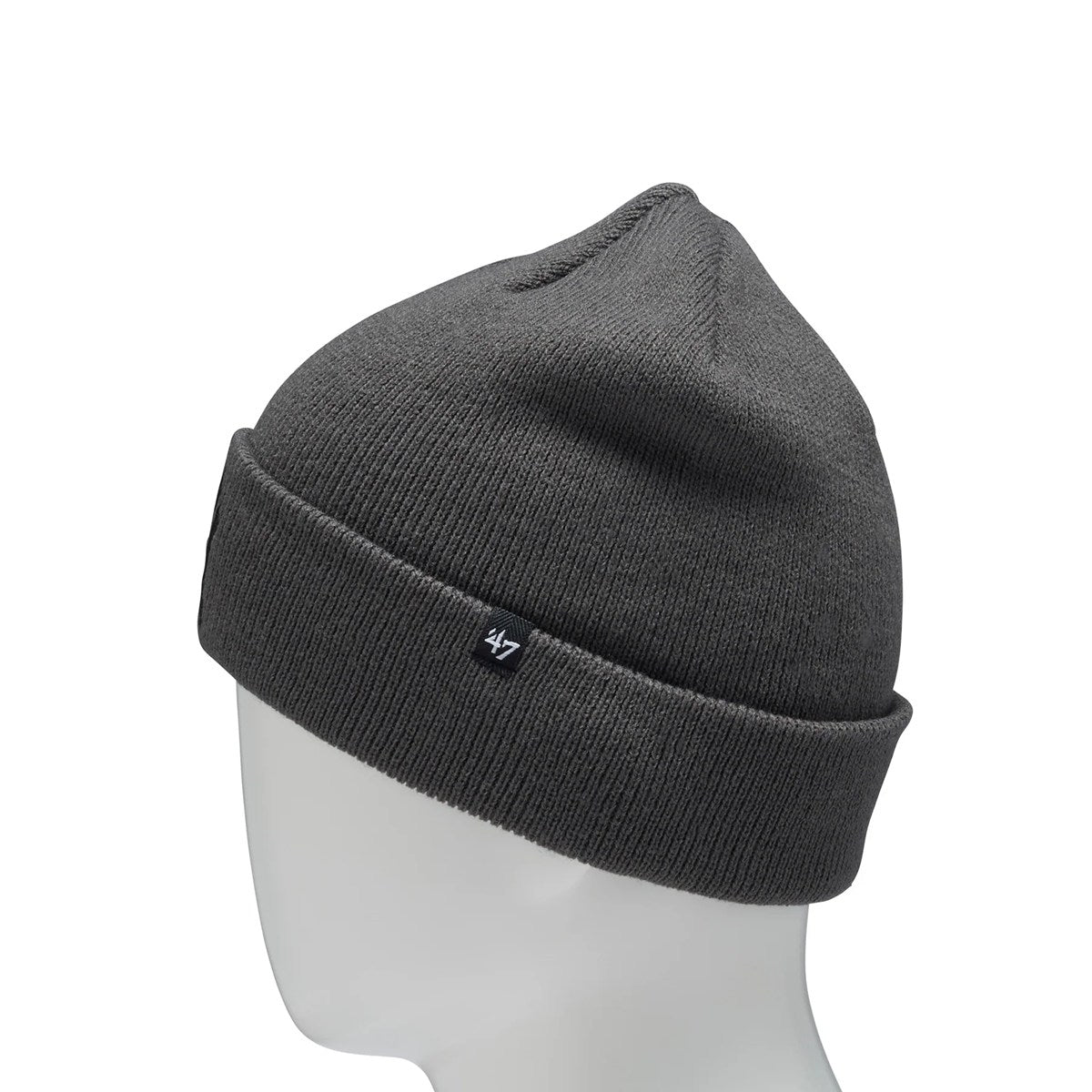 ’47 BRAND New York Yankees - RAISED CUFF KNIT CHARCOAL【14936730 47A-CFKN-B-RKN17ACE-CCB】