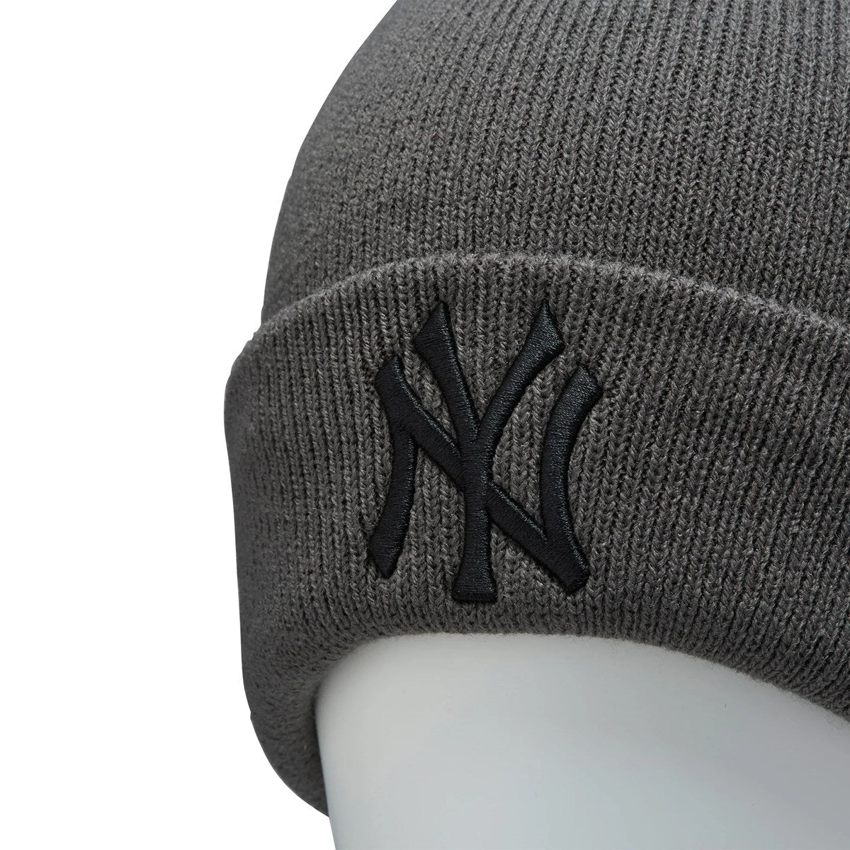 ’47 BRAND New York Yankees - RAISED CUFF KNIT CHARCOAL【14936730 47A-CFKN-B-RKN17ACE-CCB】