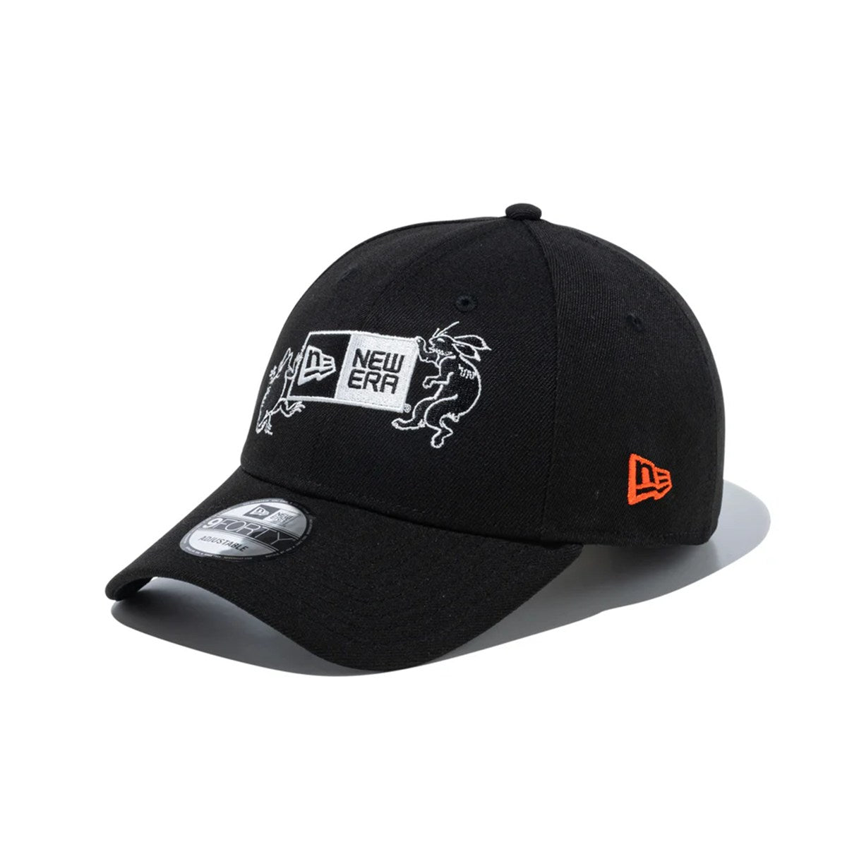NEW ERA 鳥獣戯画 - 9FORTY BOX LOGO BLACK 【14940831】