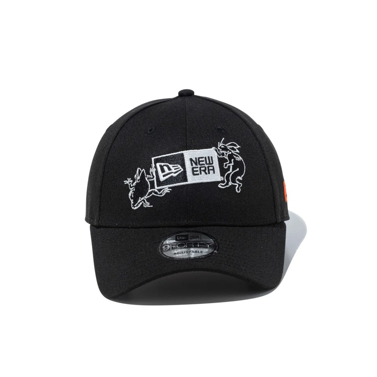 NEW ERA 鳥獣戯画 - 9FORTY BOX LOGO BLACK 【14940831】