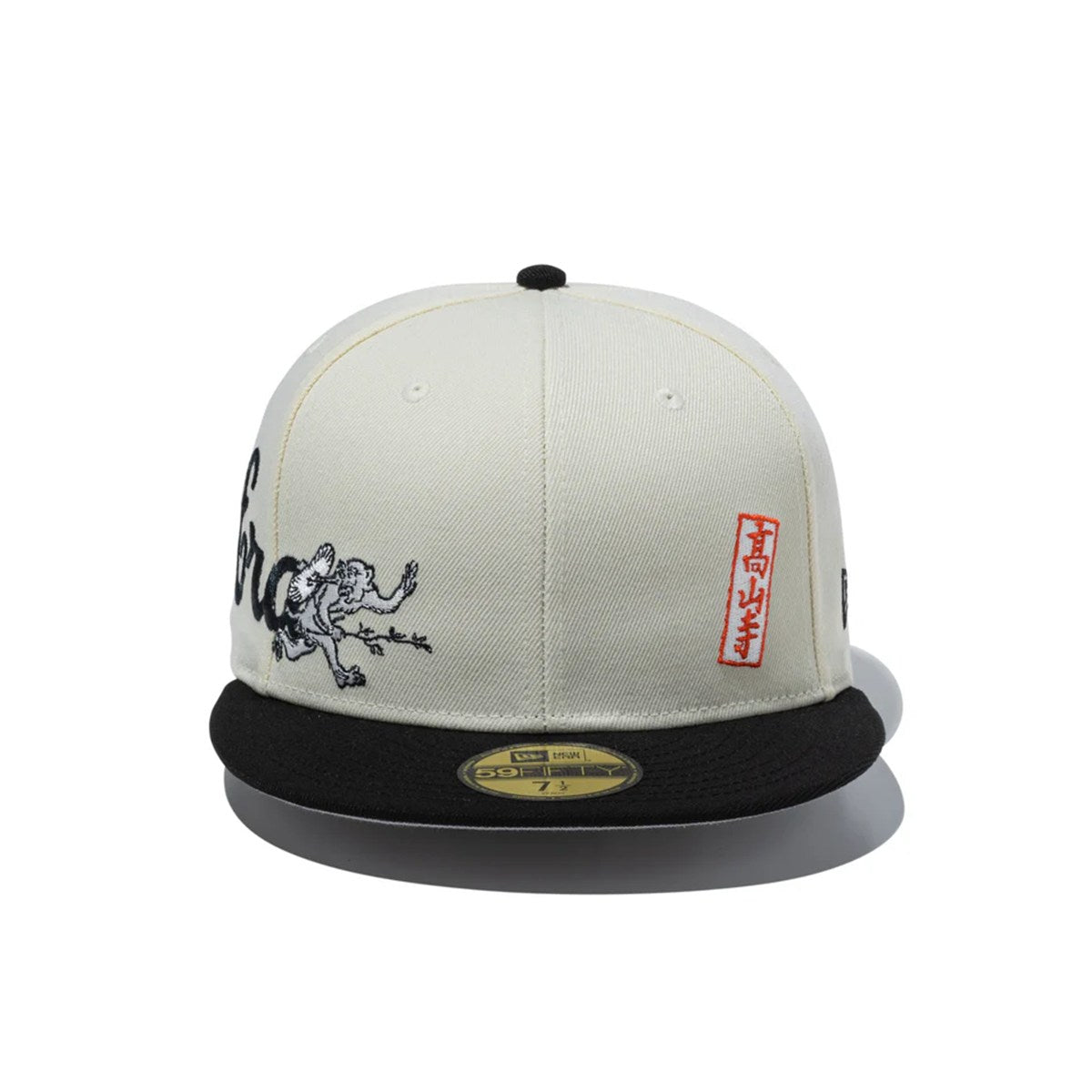 NEW ERA 鳥獣戯画 - 59FIFTY CHROME WHITE/BLACK【14940845】
