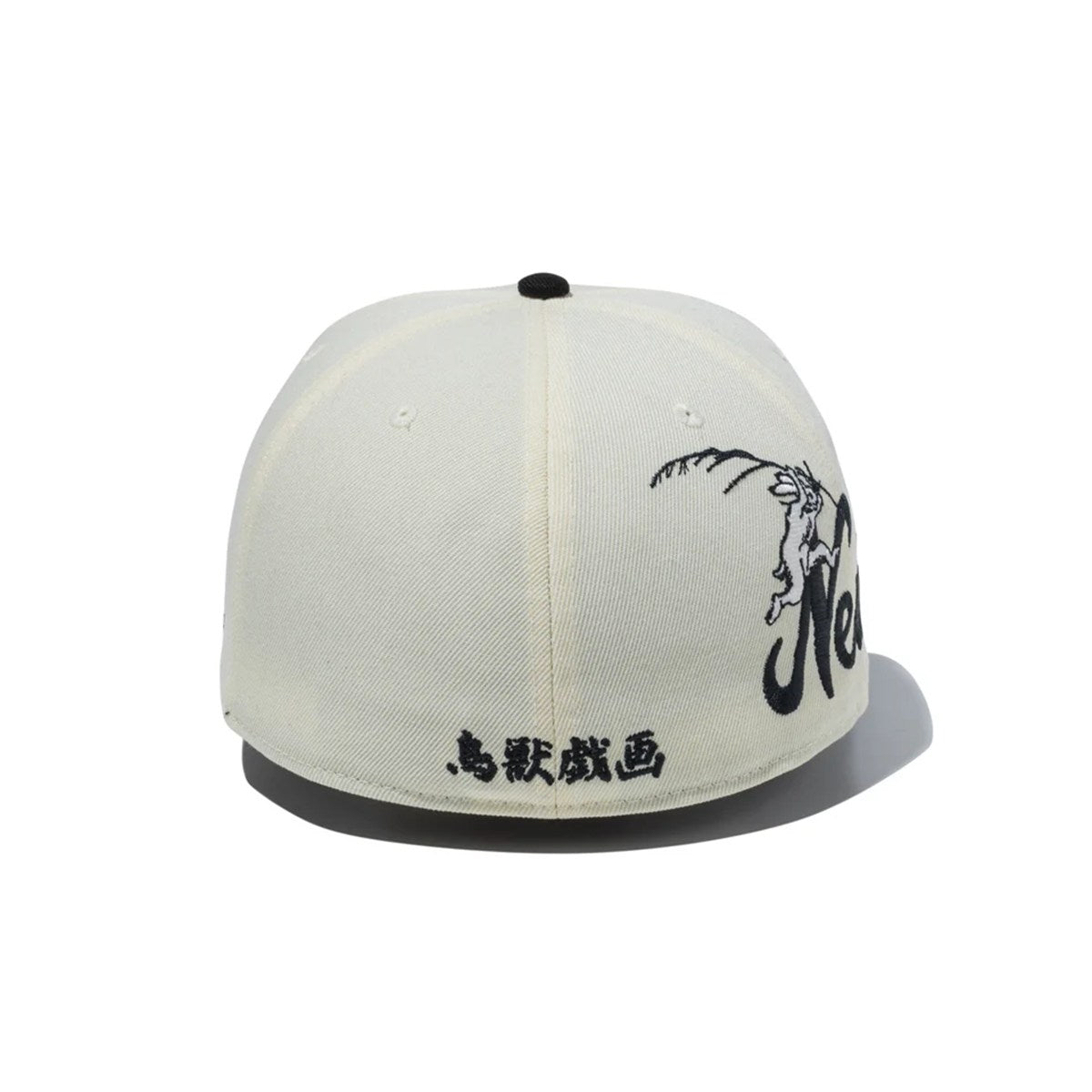 NEW ERA 鳥獣戯画 - 59FIFTY CHROME WHITE/BLACK【14940845】