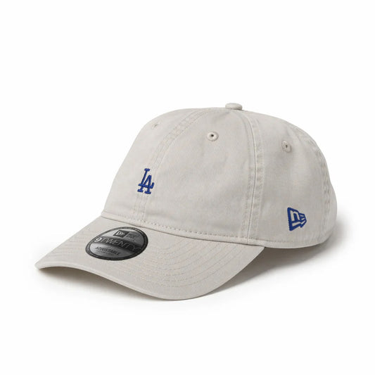 NEW ERA Los Angeles Dodgers - 9TWENTY WASHED COTTON Mini Logo STONE/BLUE INK【14942676】