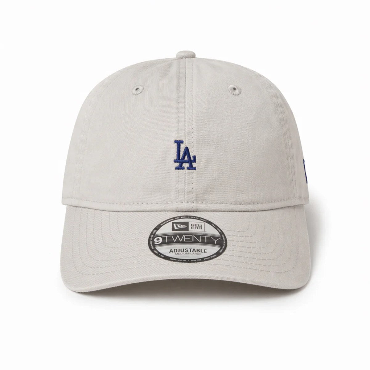 NEW ERA Los Angeles Dodgers - 9TWENTY WASHED COTTON Mini Logo STONE/BLUE INK【14942676】