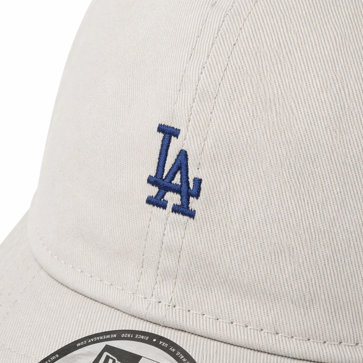 NEW ERA Los Angeles Dodgers - 9TWENTY WASHED COTTON Mini Logo STONE/BLUE INK【14942676】