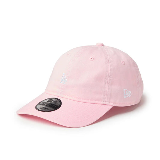 NEW ERA Los Angeles Dodgers - 9TWENTY WASHED COTTON Mini Logo PINK/WHITE【14942677】
